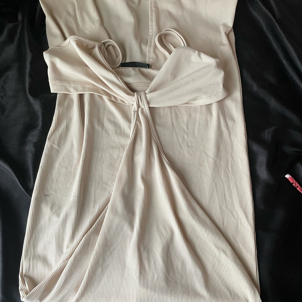 Cream maxi dress